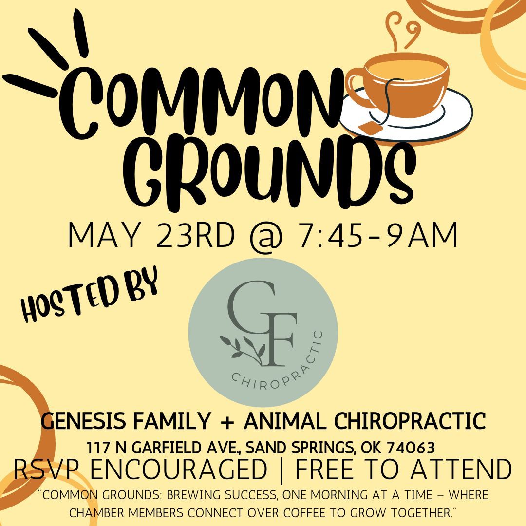 Common Grounds at Genesis Family Chiropractic