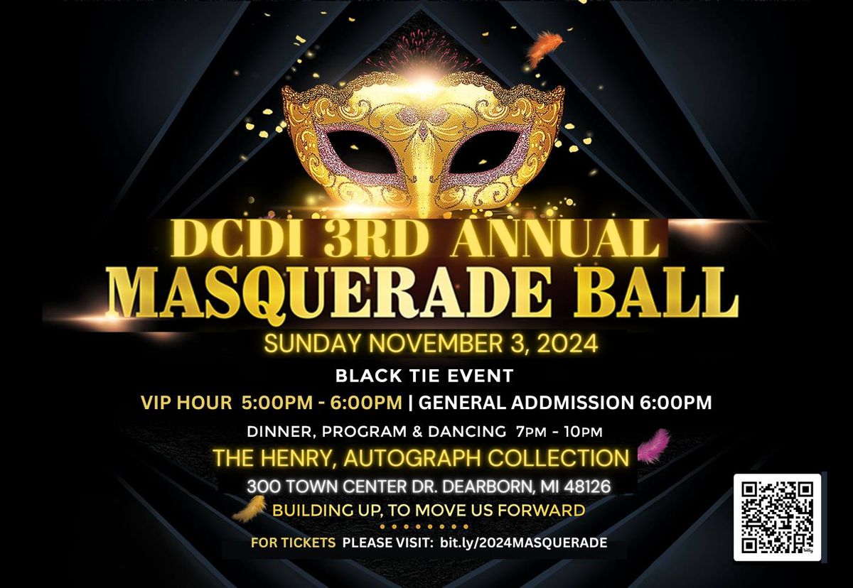 DCDI 3RD ANNUAL MASQUERADE BALL