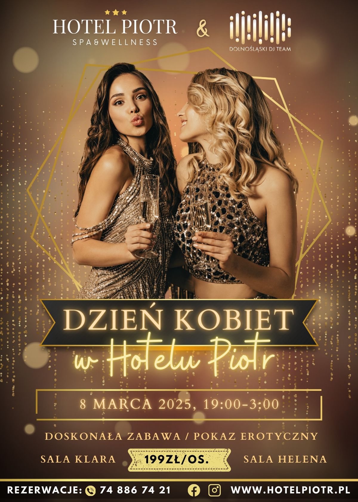 Dzie\u0144 Kobiet 2025 w Hotelu Piotr \/ 8.03 \/ SOBOTA