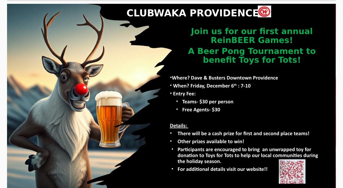 Reinbeer Games Charity Beer Pong  Tournament