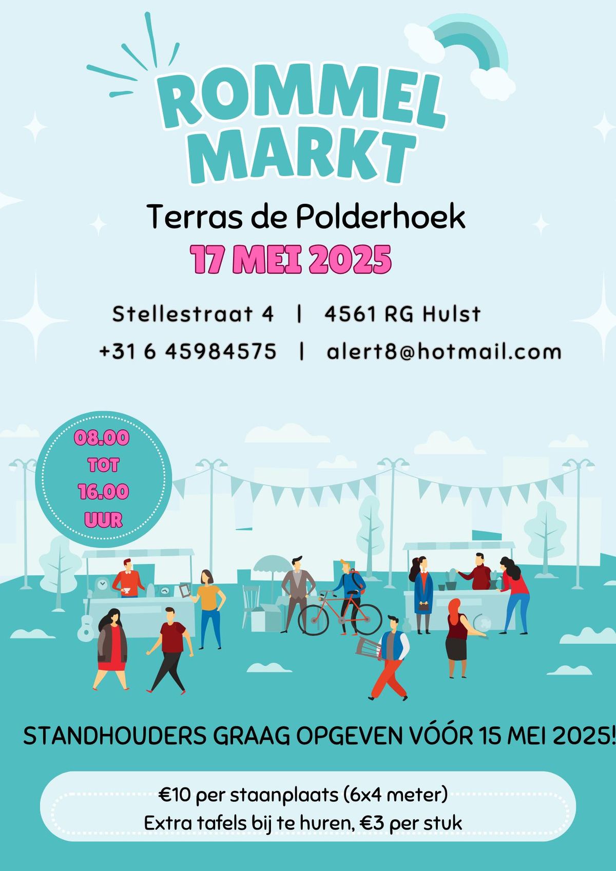 Rommelmarkt de Polderhoek!!