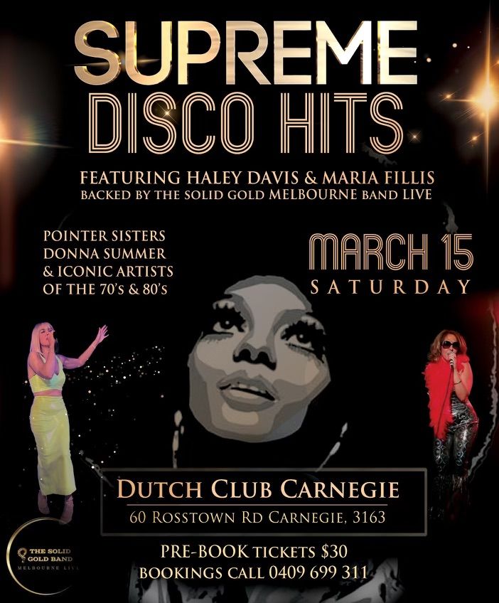 \u201cSUPREME DISCO\u201d HITS Dutch Club Carnegie 