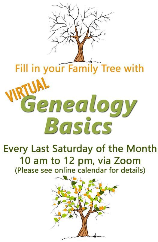 Virtual Genealogy Basics