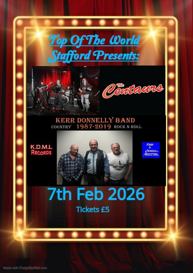 Kerr Donnelly band and The Centaurs 