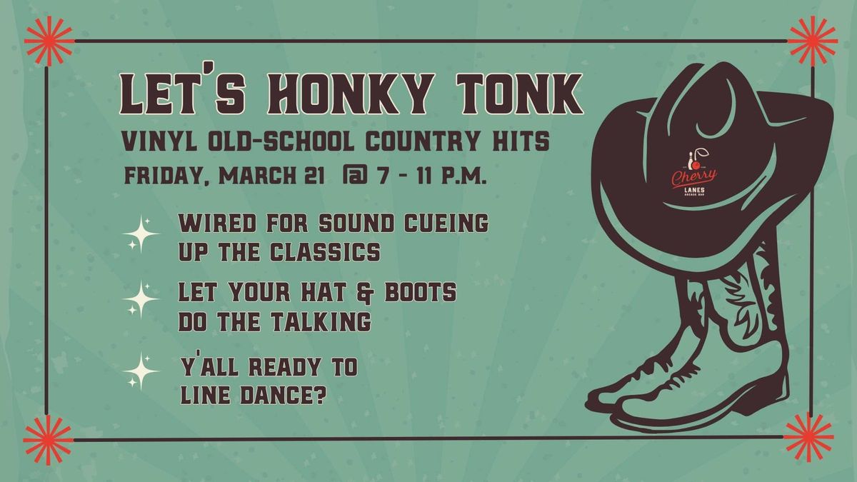 Honky Tonk Vinyl Night