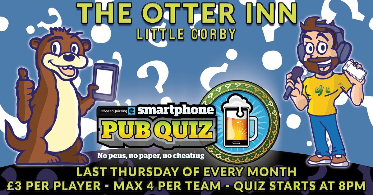 SpeedQuizzing at The Otter Inn