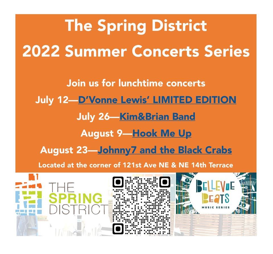 The Spring District 2022 Summer Concert Series