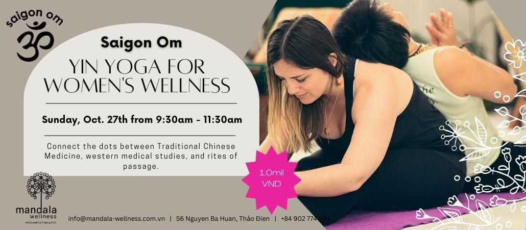 Saigon Om Yin Yoga for Women's Wellness