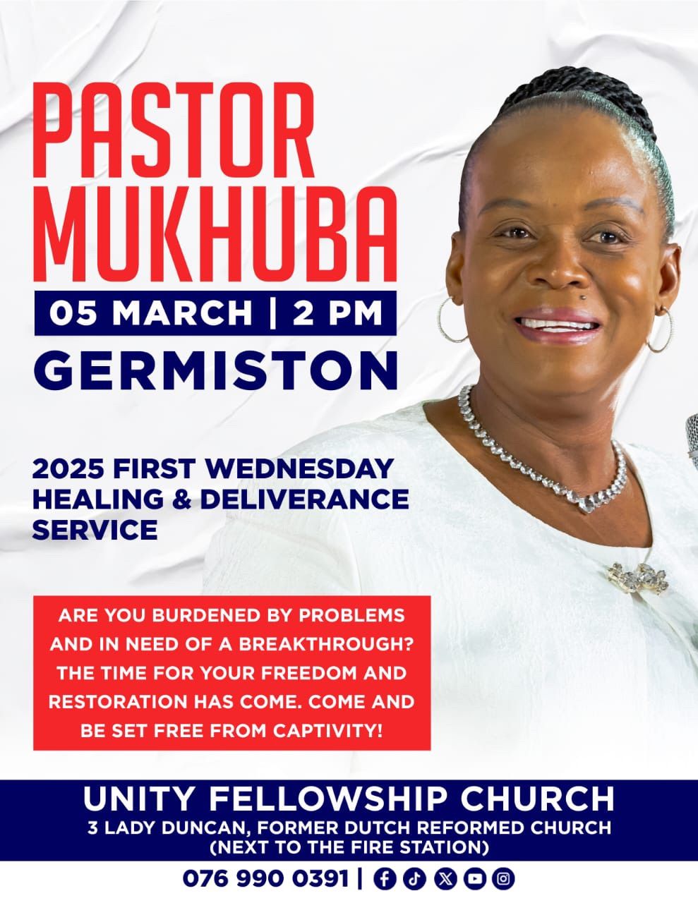 2025 First Wednesday Healing & Deliverance Service