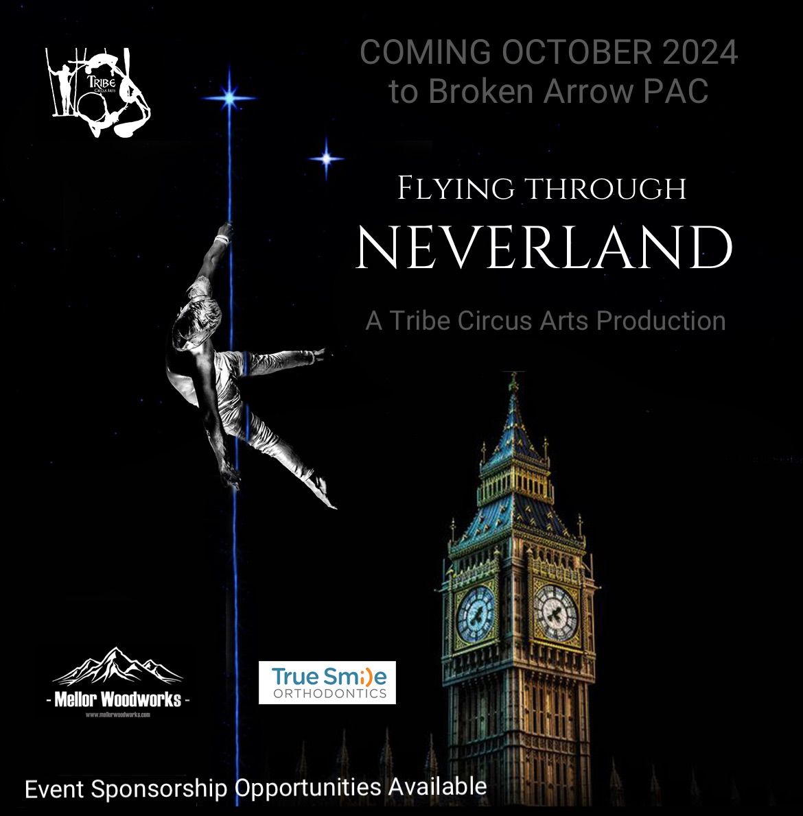 Flying through Neverland Aerial Production