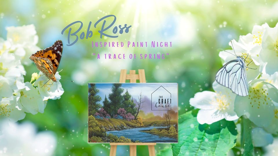Bob Ross-inspired Paint Class