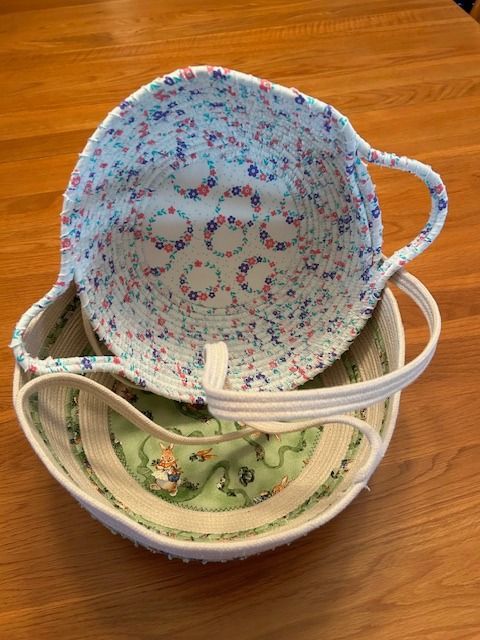 Easter Rope Bowl Basket 