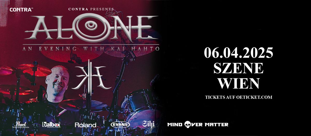 ALONE - an evening with KAI HAHTO | 2025 | Vienna