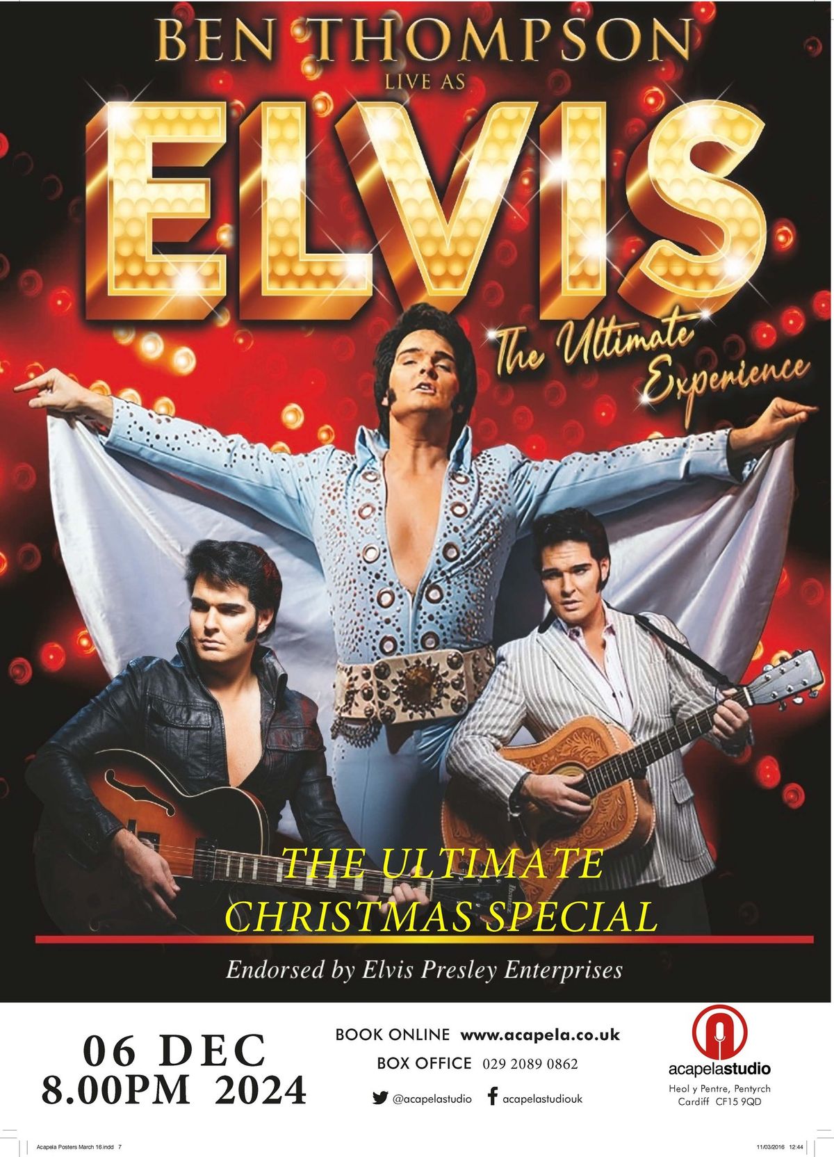 Ben Thompson Live as Elvis \u2013 The Ultimate Experience (CHRISTMAS SPECIAL)