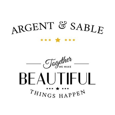 Argent and Sable Signs