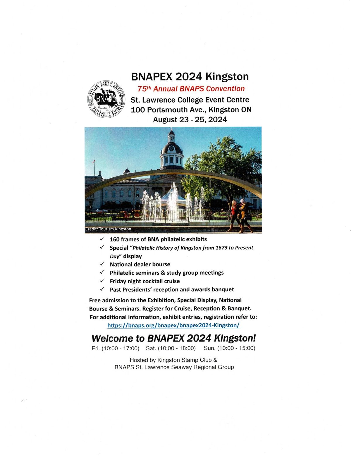 BNAPEX 2024 - KINGSTON