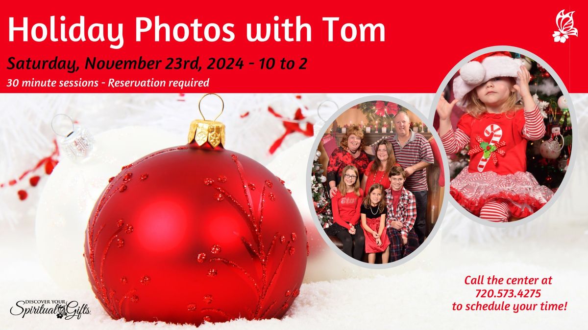 Holiday Photos with Tom