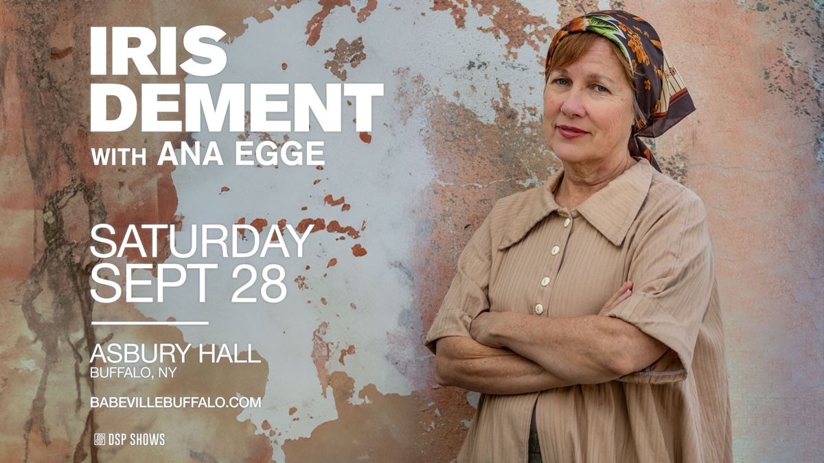 Iris Dement with Ana Egge live in Asbury Hall, Buffalo, NY