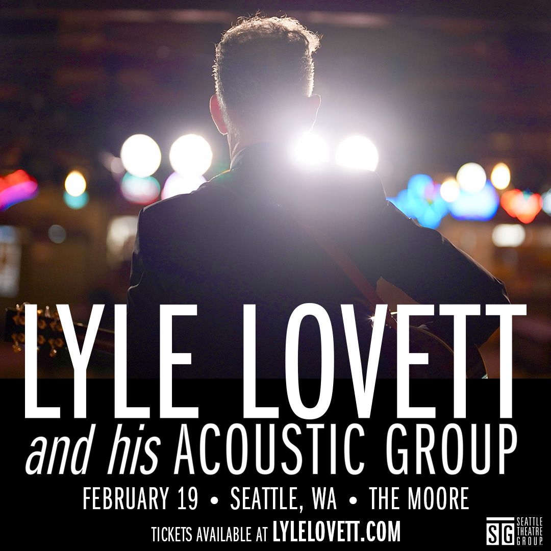 Lyle Lovett at Moore Theatre