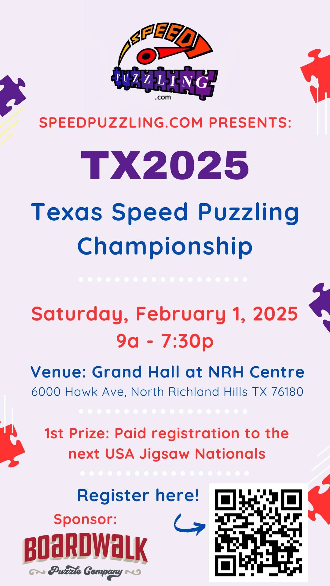 TX2025 - 2025 Texas Speed Puzzling Championship