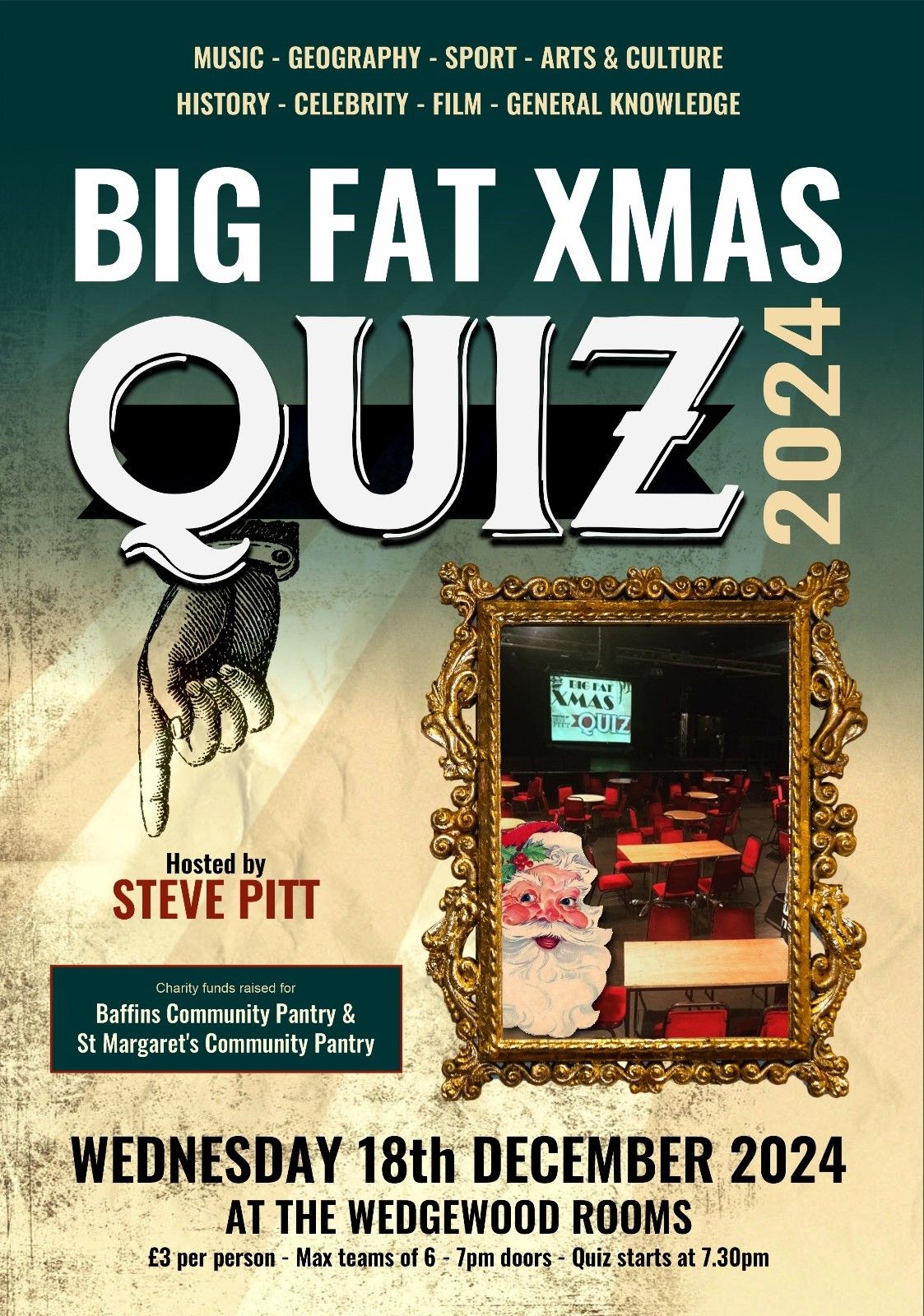 Big Fat Xmas Quiz - Wedgewood Rooms, Portsmouth - 18.12.24