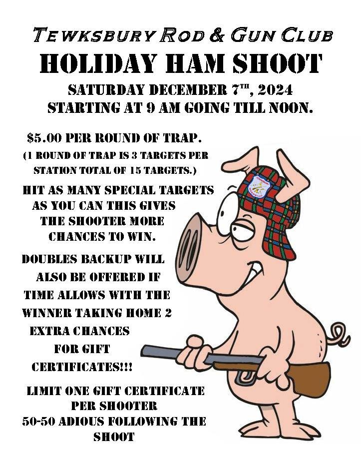 TR&G's Annual Holiday Ham Shoot