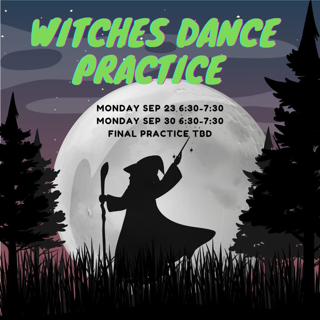 Witches Flash Mob Dance Practice 