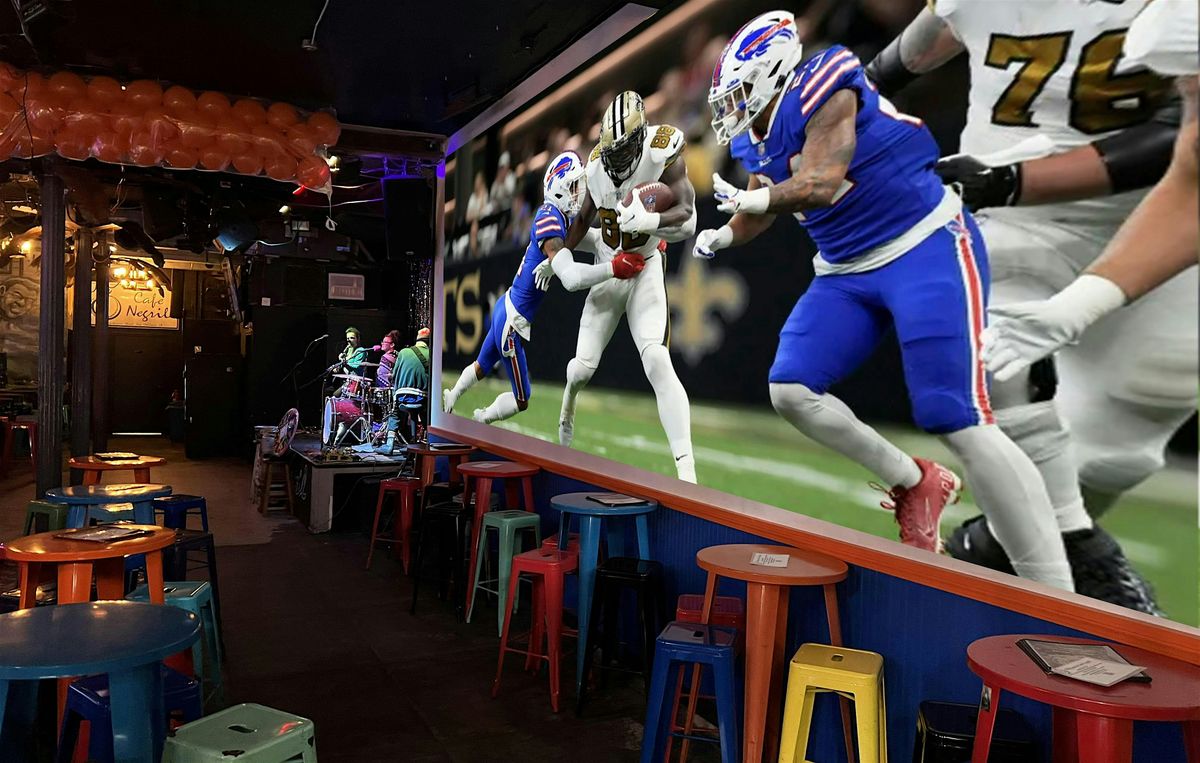 Atlanta Falcons vs. Saints Football Watch Party with Live Music w\/ Popups