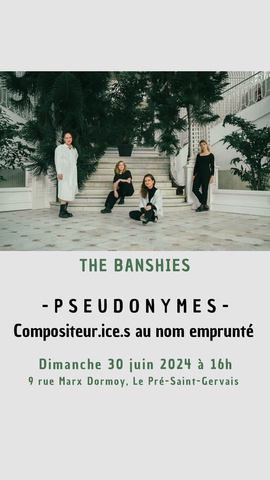 The Banshies - Concert PSEUDONYMES