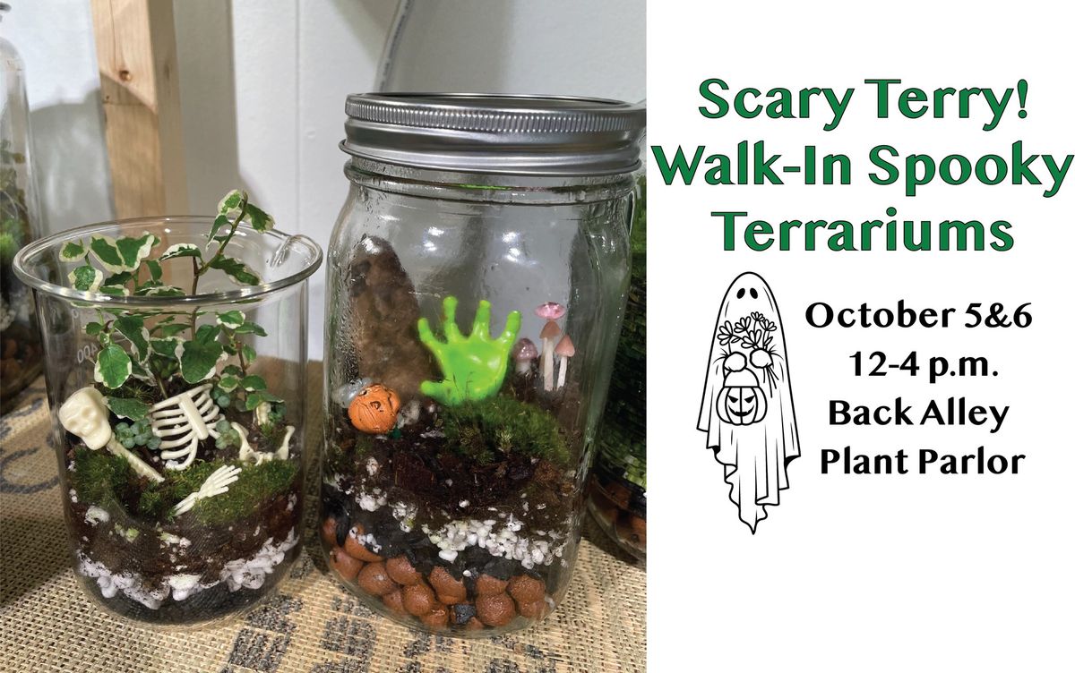 Scary Terry Walk-In Terrarium Craft