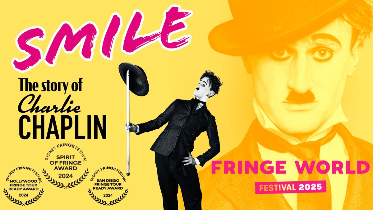 'Smile: The Story of Charlie Chaplin' is coming to Fremantle for Fringe World Perth!