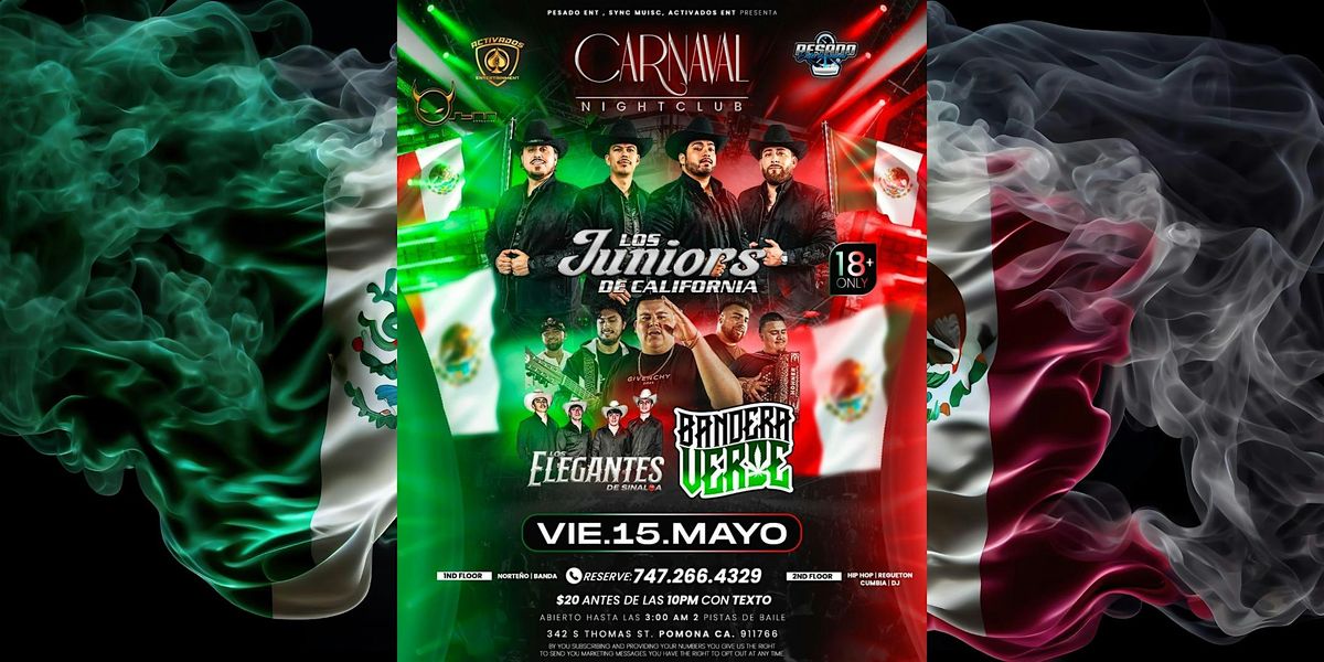 Friday Night Mayo 15 - Banda, Norte\u00f1o, y Reggaeton