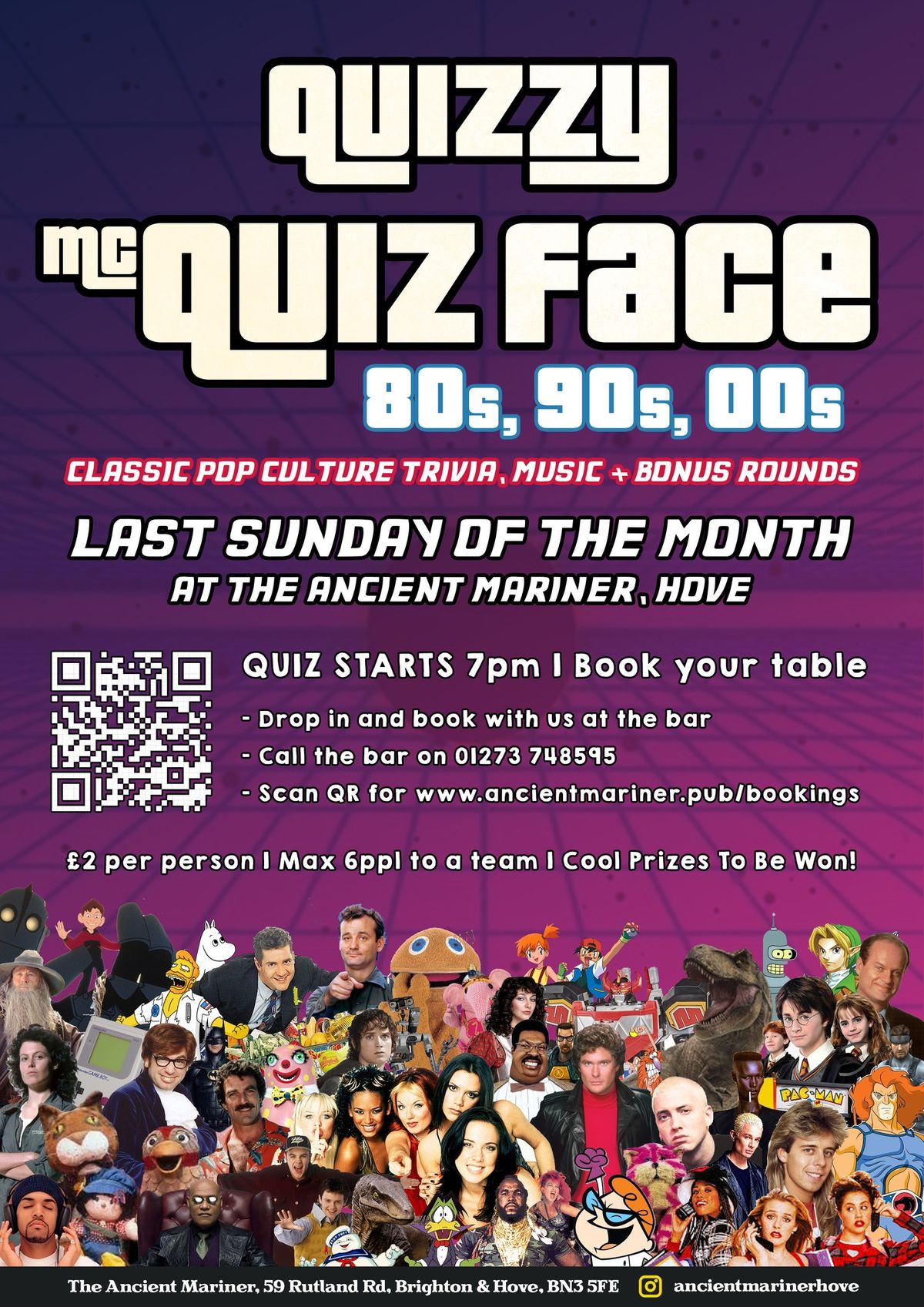 Quizzy McQuizface! - Monthly Quiz Night