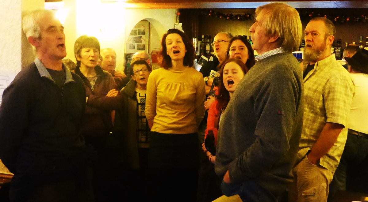 Pub carols in the New Union