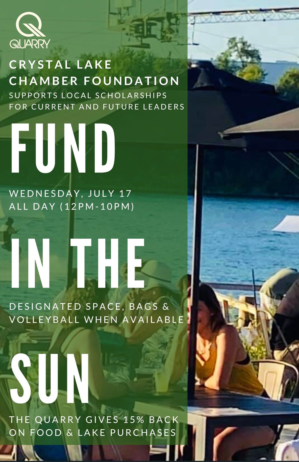 Crystal Lake Chamber Foundation: QRY Fund in the Sun 