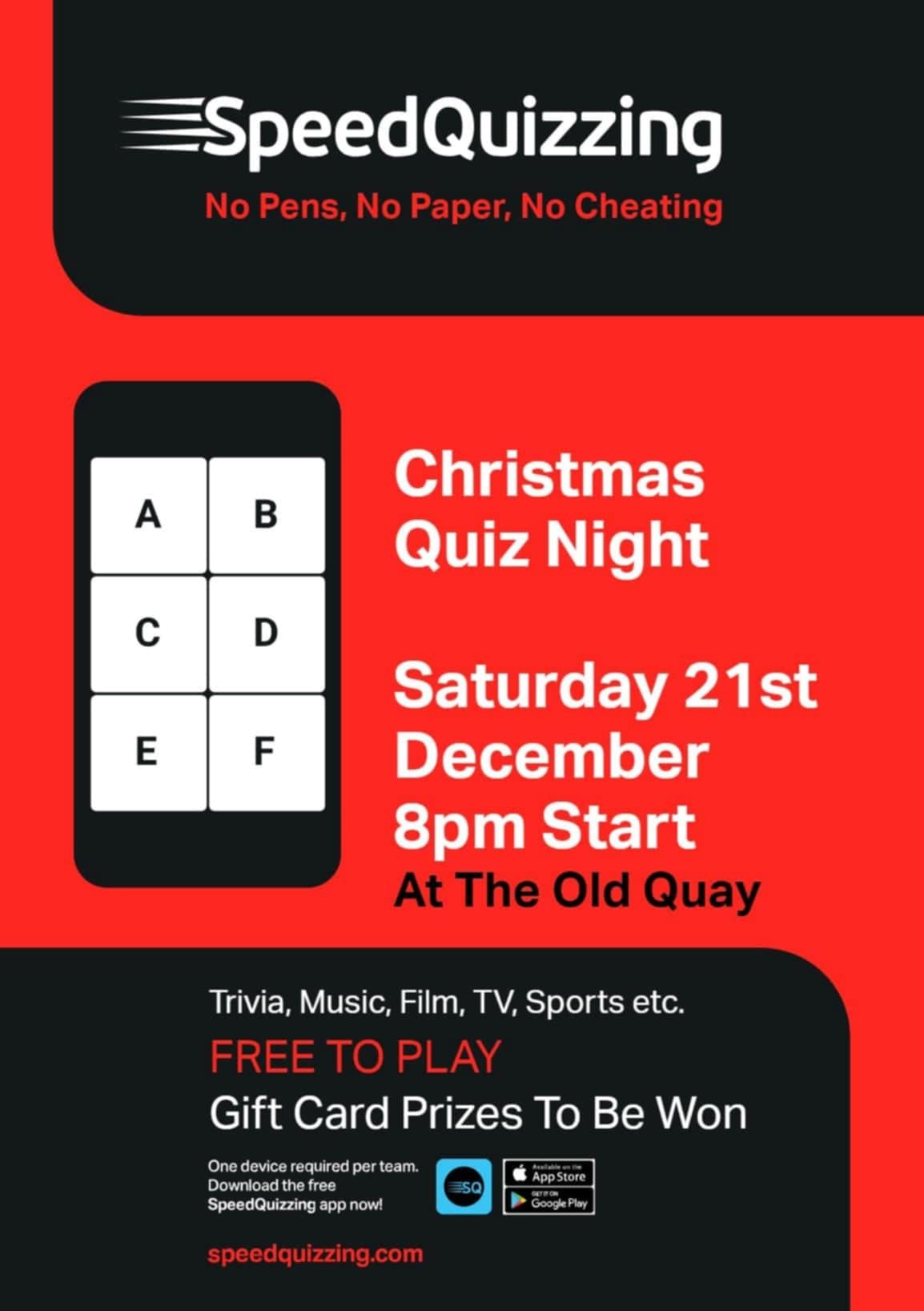 Christmas quiz night ?