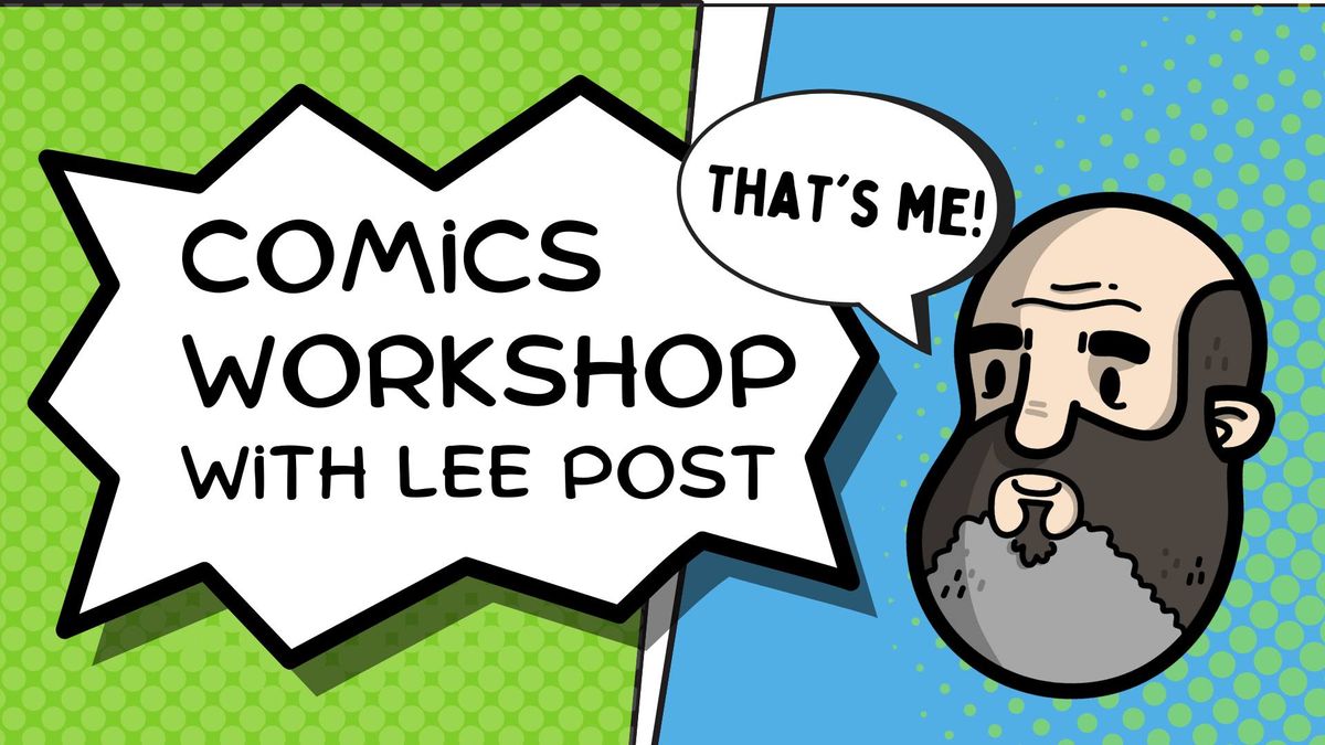 Comics with Lee Post at Mountain View Library