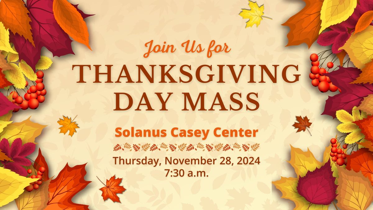 Thanksgiving Day Mass