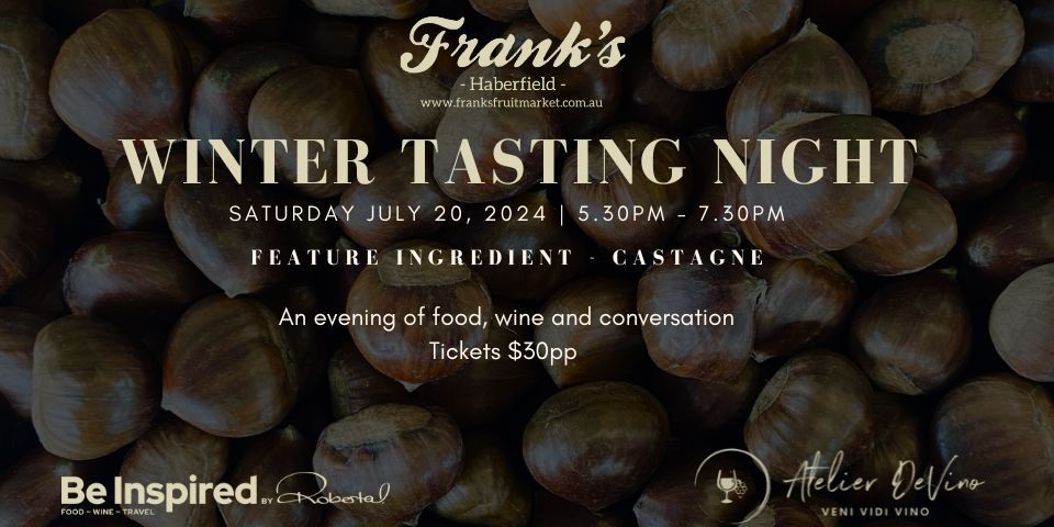 Frank's - Haberfield "Winter Tasting Night"