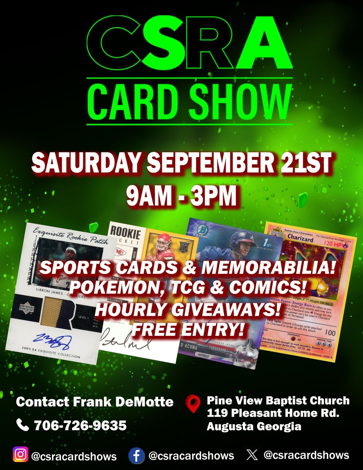 CSRA CARD SHOW