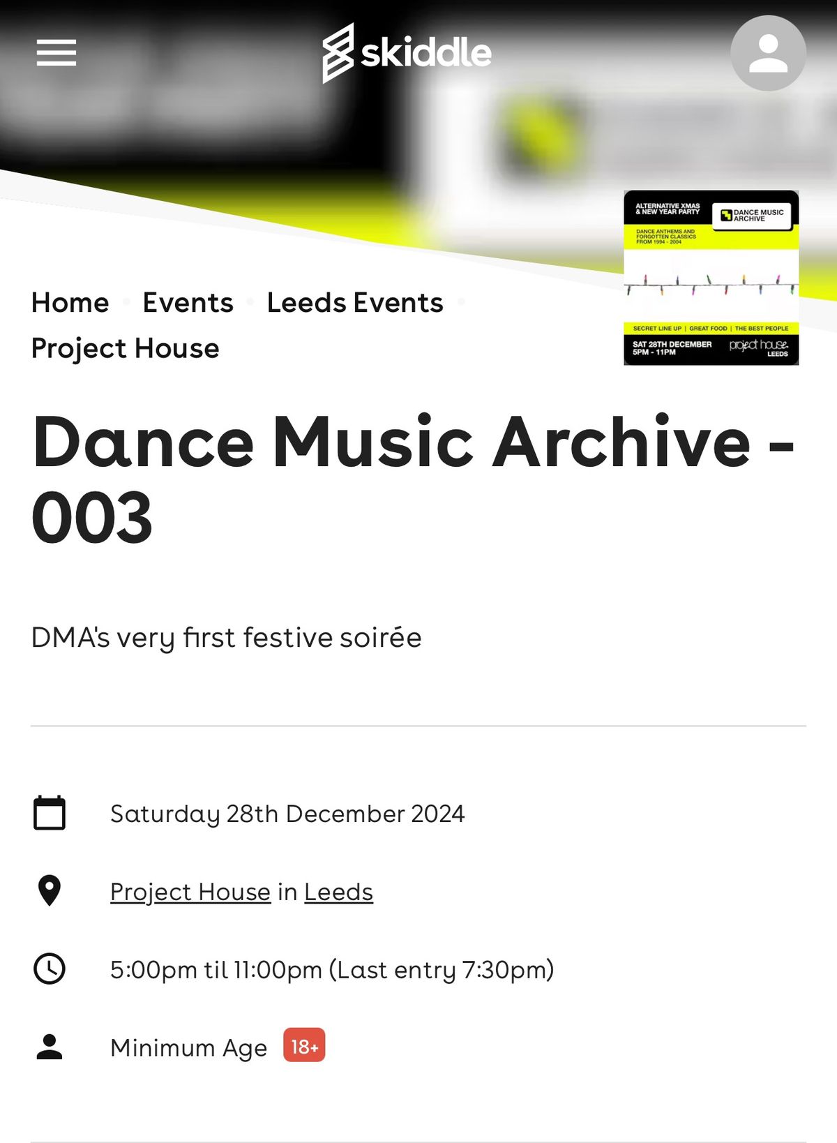 Dance music archive 