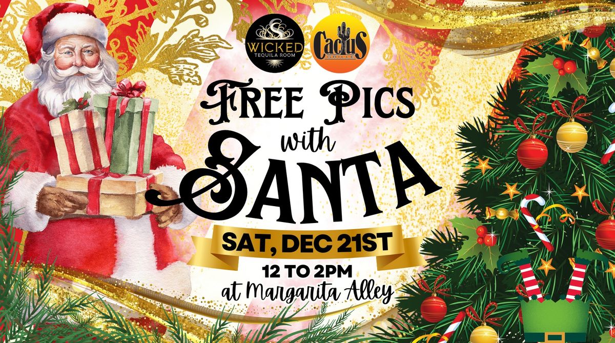 \ud83c\udf85\u2728FREE Pictures with Santa in Margarita Alley!\u2728\ud83c\udf85 