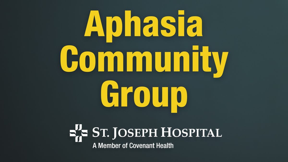 Aphasia Community Group