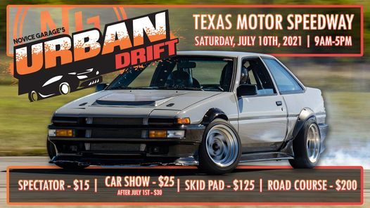 Urban Drift at Texas Motor Speedway!