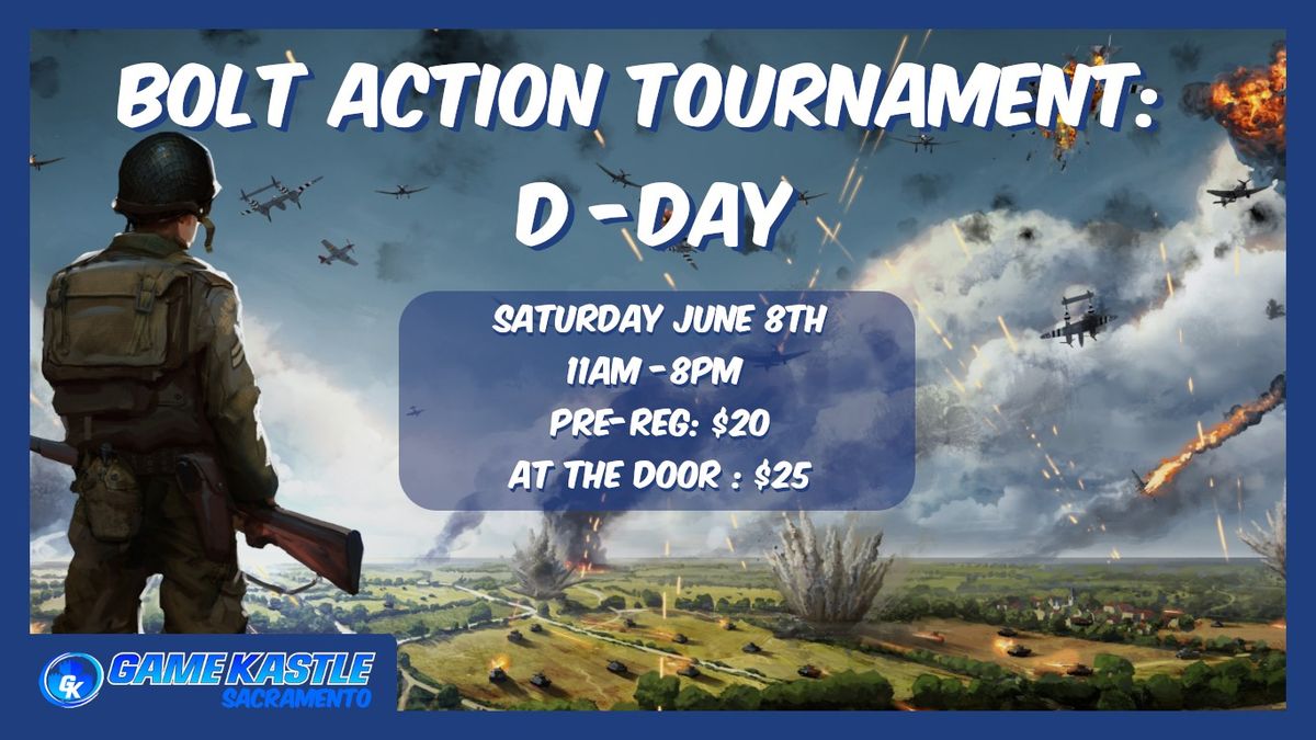 Bolt Action Tournament: D-Day 