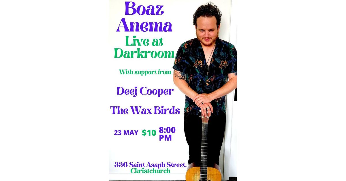 Boaz Anema Live at Darkroom