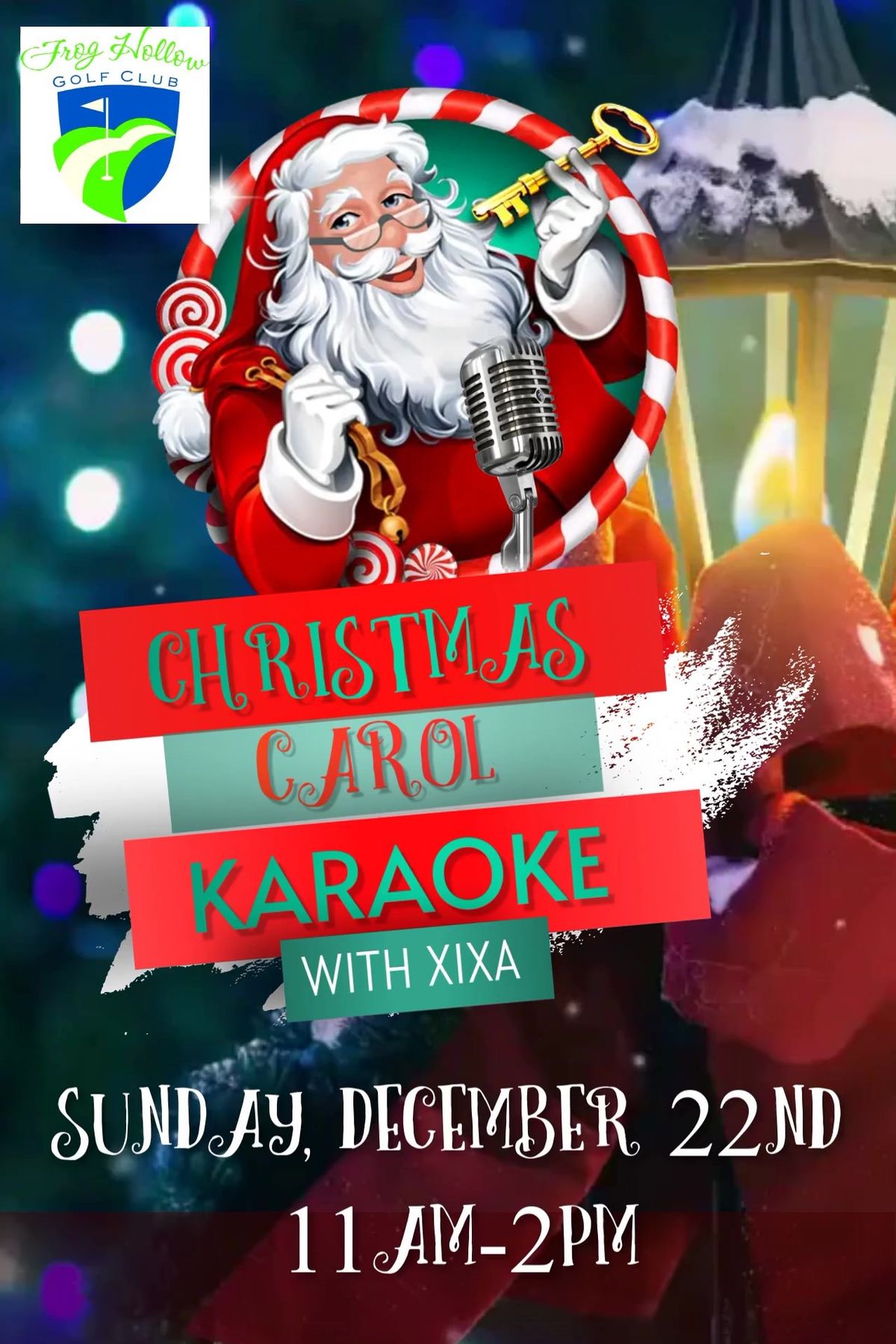 Christmas Carol Karaoke Brunch