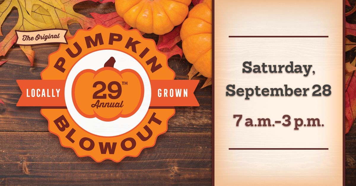 29th Annual Pumpkin Blowout - Appleton Darboy