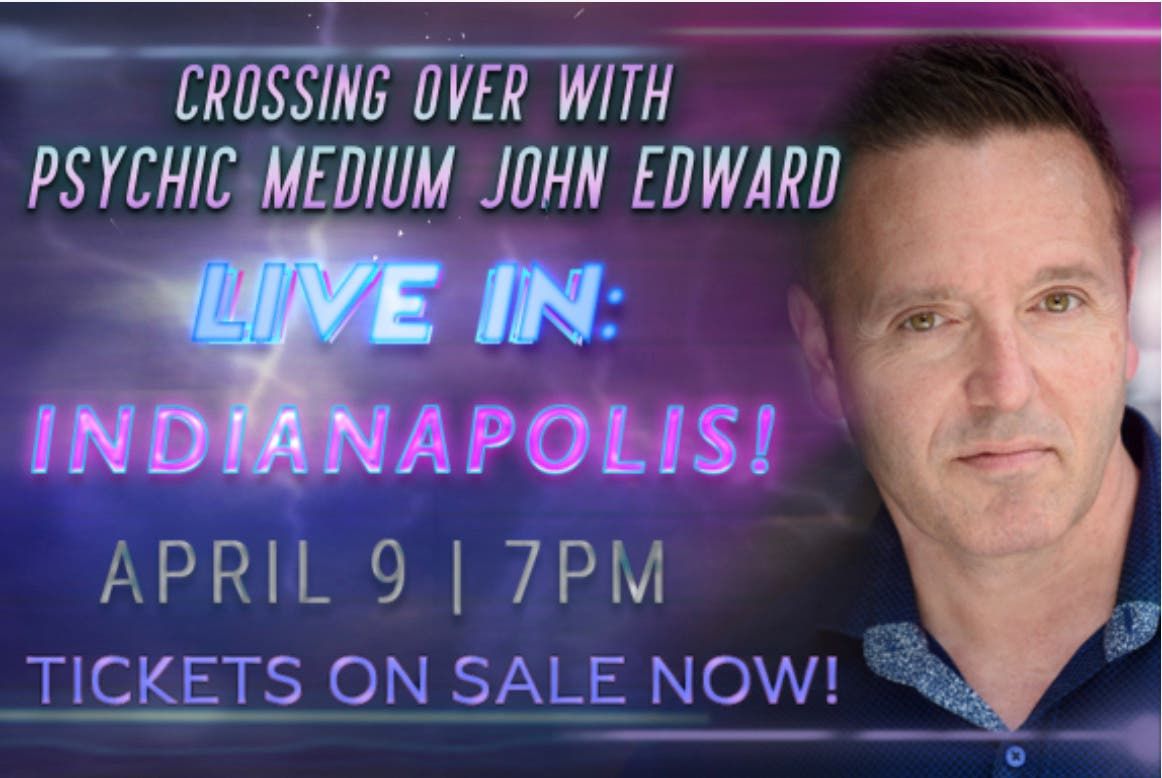 Evolve with John Edward at Luther Burbank Center for the Arts - Ruth Finley Person Theater