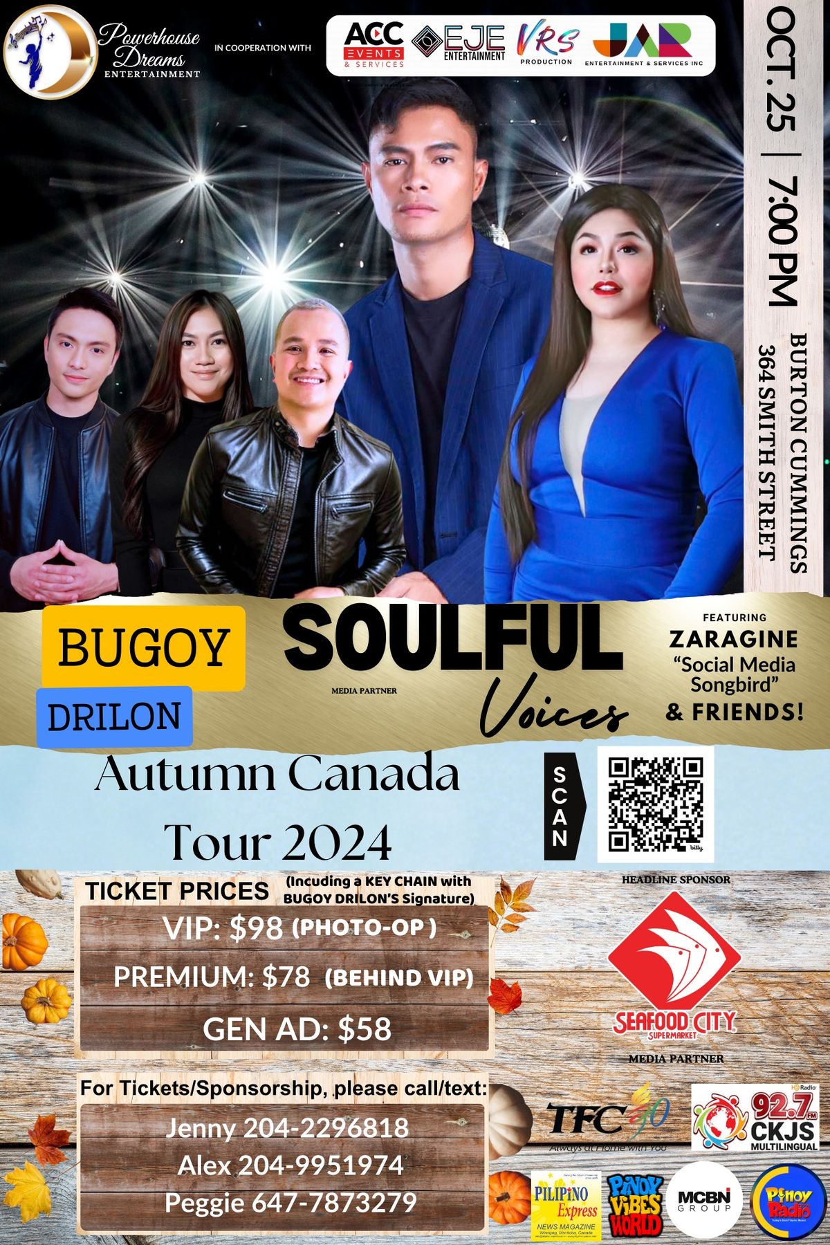 Soulful Voices \/ Bugoy Drilon Live in Winnipeg